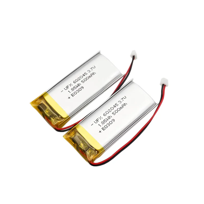 602045 3.7V 500mAh Lithium Polymer Rechargeable Battery For MP3 MP4 MP5 GPS Toy DVD Speaker Earphone Li-po Li ion Cell
602045 3.7V 500mAh Lithium Polymer Rechargeable Battery For MP3 MP4 MP5 GPS Toy DVD Speaker Earphone Li-po Li ion Cell