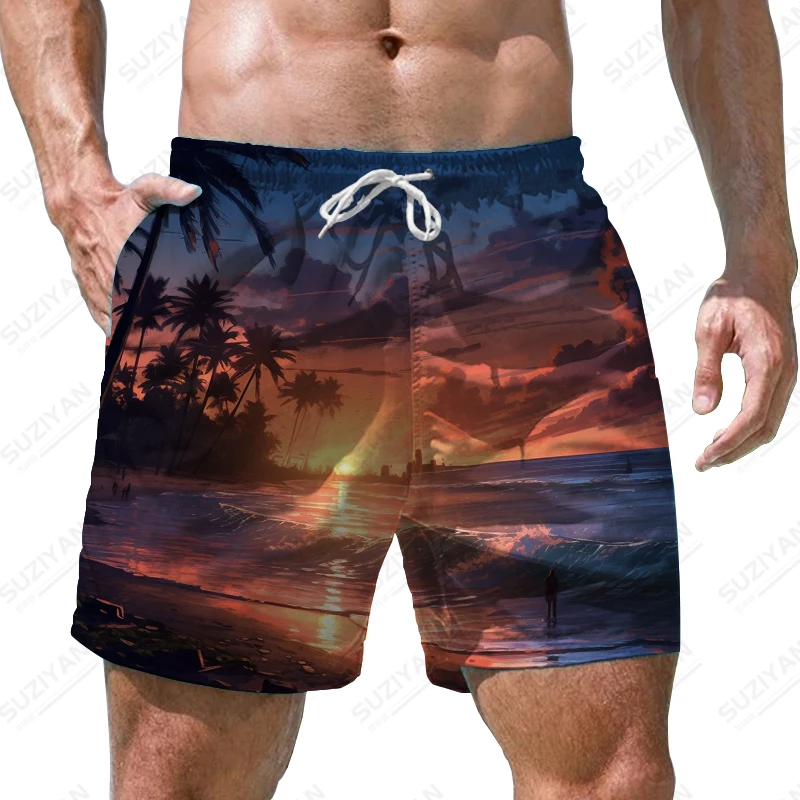 Summer new men's shorts seaside landscape 3D printed men's shorts vacation style men's shorts fashion trendy casual men's shorts
Summer new men's shorts seaside landscape 3D printed men's shorts vacation style men's shorts fashion trendy casual men's shorts