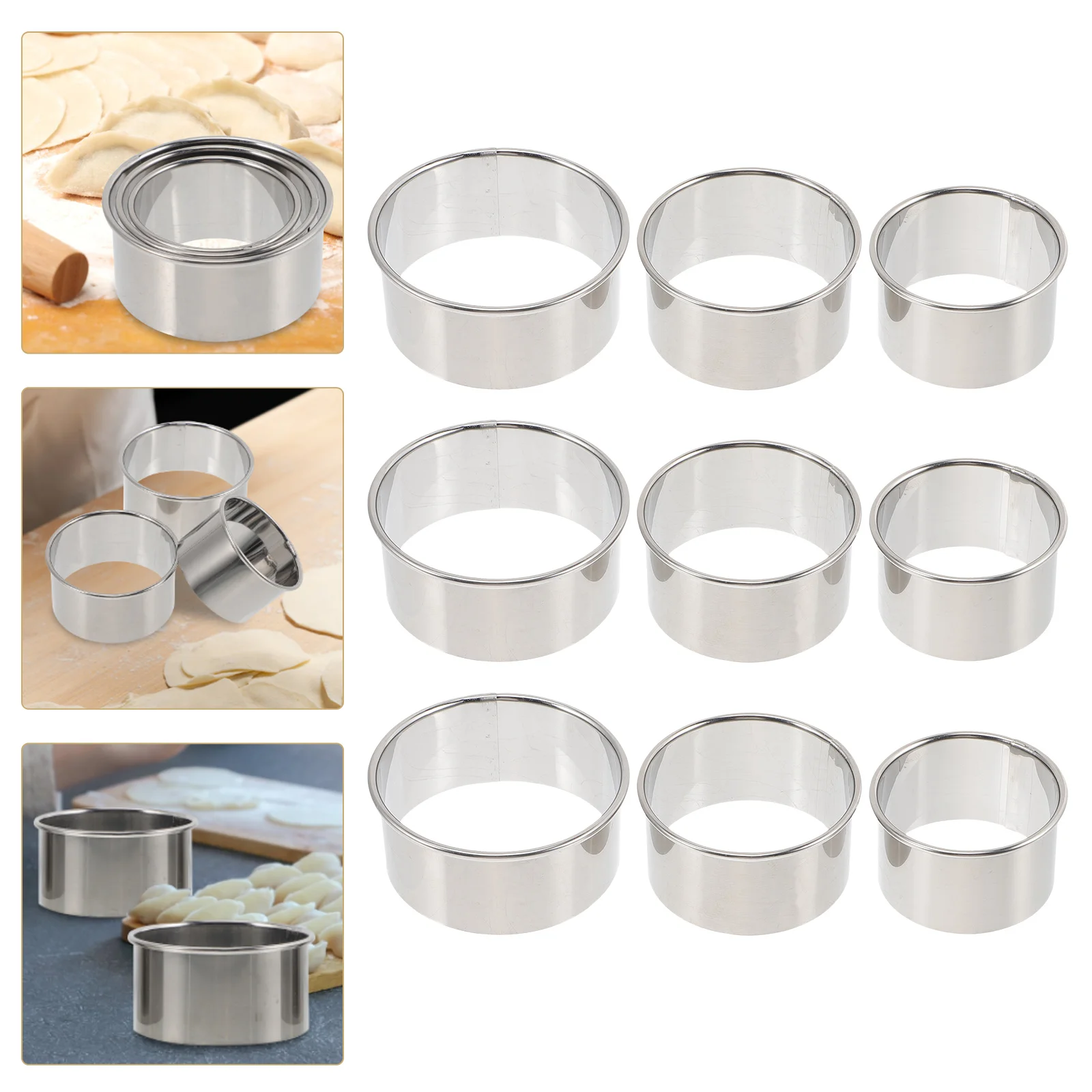 Dumpling Skin Makerpress Wrapper Tool Ravioli Cookie Kitchen Stainless Dough Mold Taco Pelmeni Sturdy Convenient Portable
Dumpling Skin Makerpress Wrapper Tool Ravioli Cookie Kitchen Stainless Dough Mold Taco Pelmeni Sturdy Convenient Portable