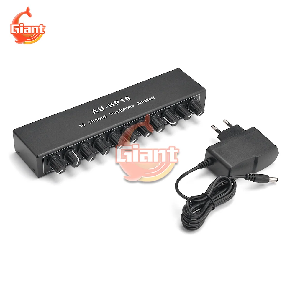 DC12-24V Stereo Headphone Amplifier Multi-Channels Audio Distributor Independent Control NJM4556A 1-Ch Input 10-Ch Outputs
DC12-24V Stereo Headphone Amplifier Multi-Channels Audio Distributor Independent Control NJM4556A 1-Ch Input 10-Ch Outputs