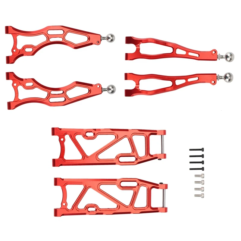 Metal Front & Rear Suspension Arm Set For Arrma 1/8 Kraton Notorious Outcast Talion 1/7 Fireteam RC Car Upgrade Parts
Metal Front & Rear Suspension Arm Set For Arrma 1/8 Kraton Notorious Outcast Talion 1/7 Fireteam RC Car Upgrade Parts