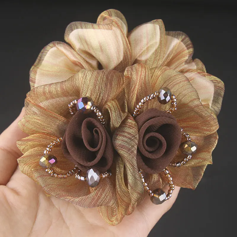 Korean Beaded Hair Scrunchies Ponytail Hair Tie Sweet Pearl Crystal Elastic Hair Bands Cloth Flower Hair Rope Hair Accessories
Korean Beaded Hair Scrunchies Ponytail Hair Tie Sweet Pearl Crystal Elastic Hair Bands Cloth Flower Hair Rope Hair Accessories