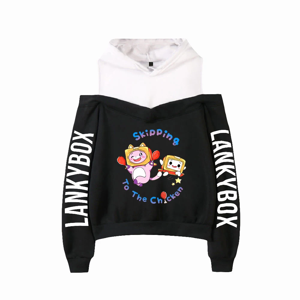 Women y2k Clothes Lankybox Off-shoulder Hoodies Sweatshirts Asian Size Sexy Women's Wear Autumn/Winter Leisure Pullovers Hoodie
Women y2k Clothes Lankybox Off-shoulder Hoodies Sweatshirts Asian Size Sexy Women's Wear Autumn/Winter Leisure Pullovers Hoodie