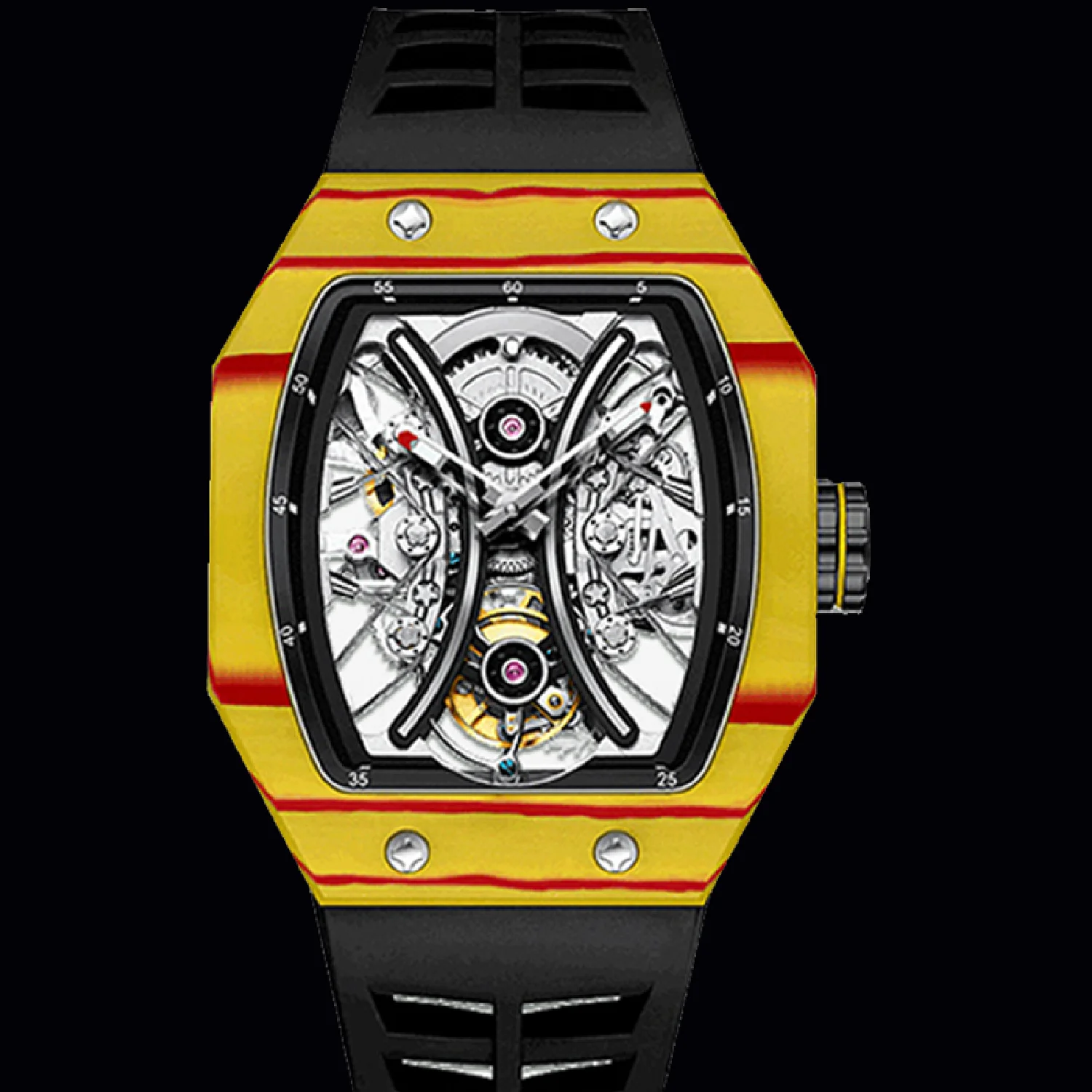 AESOP RICHA Square Case Tourbillon Mechanical Watch For Men Wristwatches Skeleton Luminous Clock Dial Bezel Sports Timepieces
AESOP RICHA Square Case Tourbillon Mechanical Watch For Men Wristwatches Skeleton Luminous Clock Dial Bezel Sports Timepieces