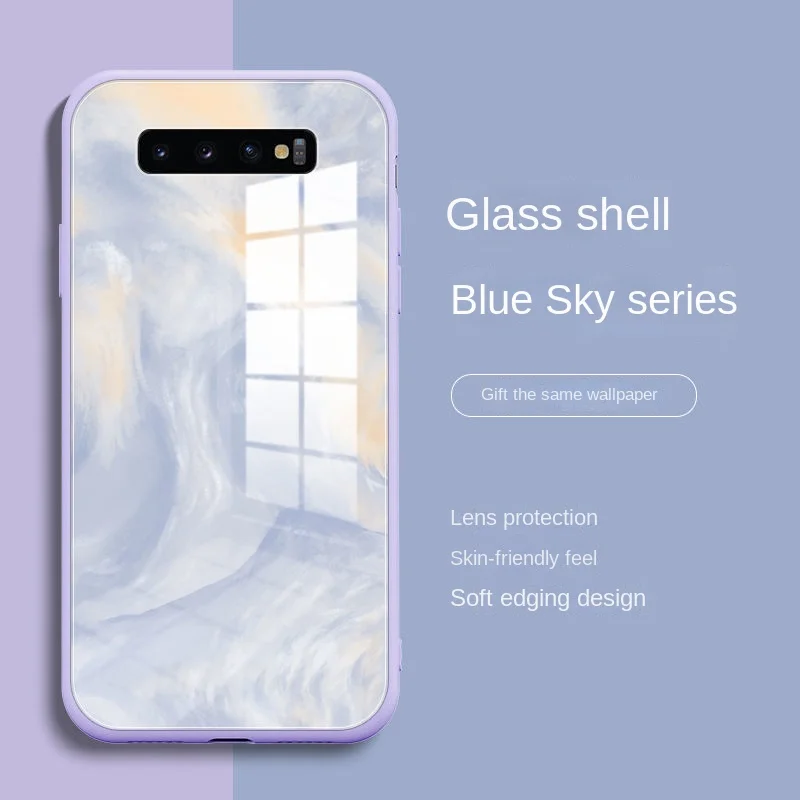 FOR Samsung s10 mobile phone case liquid glass s105g marble ins wind s10+shell s10p advanced s10 fall proof
FOR Samsung s10 mobile phone case liquid glass s105g marble ins wind s10+shell s10p advanced s10 fall proof