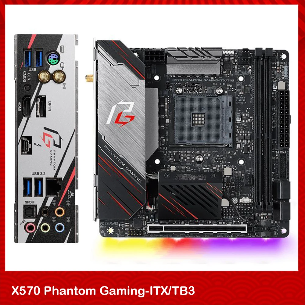 Абсолютно новая Оригинальная настольная материнская плата для ASRock X570 Phantom Gaming-ITX/TB3 AM4 DDR4 4533 + (OC) Thunderbolt 3
Абсолютно новая Оригинальная настольная материнская плата для ASRock X570 Phantom Gaming-ITX/TB3 AM4 DDR4 4533 + (OC) Thunderbolt 3
