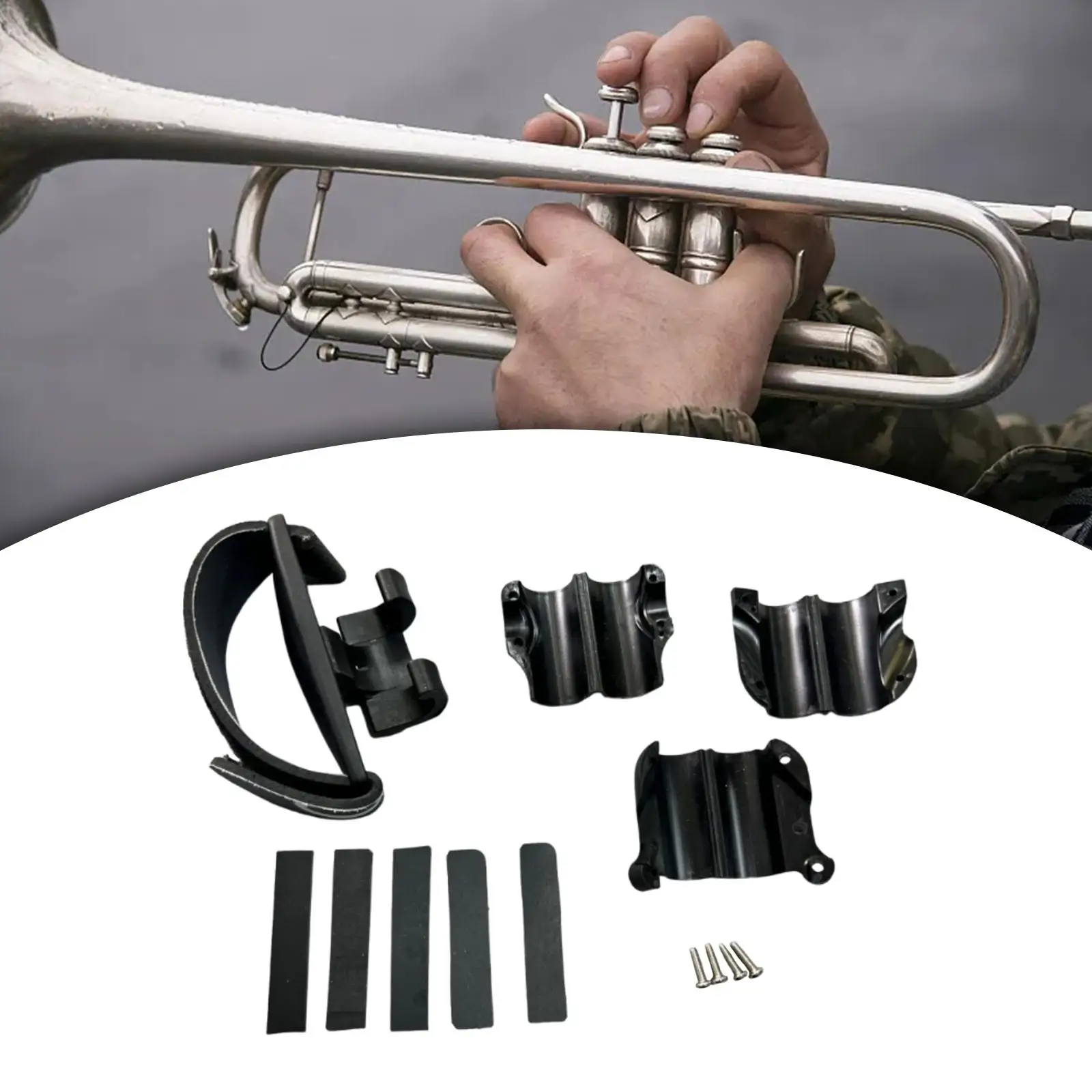 Trombone Grip Easy to Install Comfortable Adjustable Trombone Cleaning Care
Trombone Grip Easy to Install Comfortable Adjustable Trombone Cleaning Care