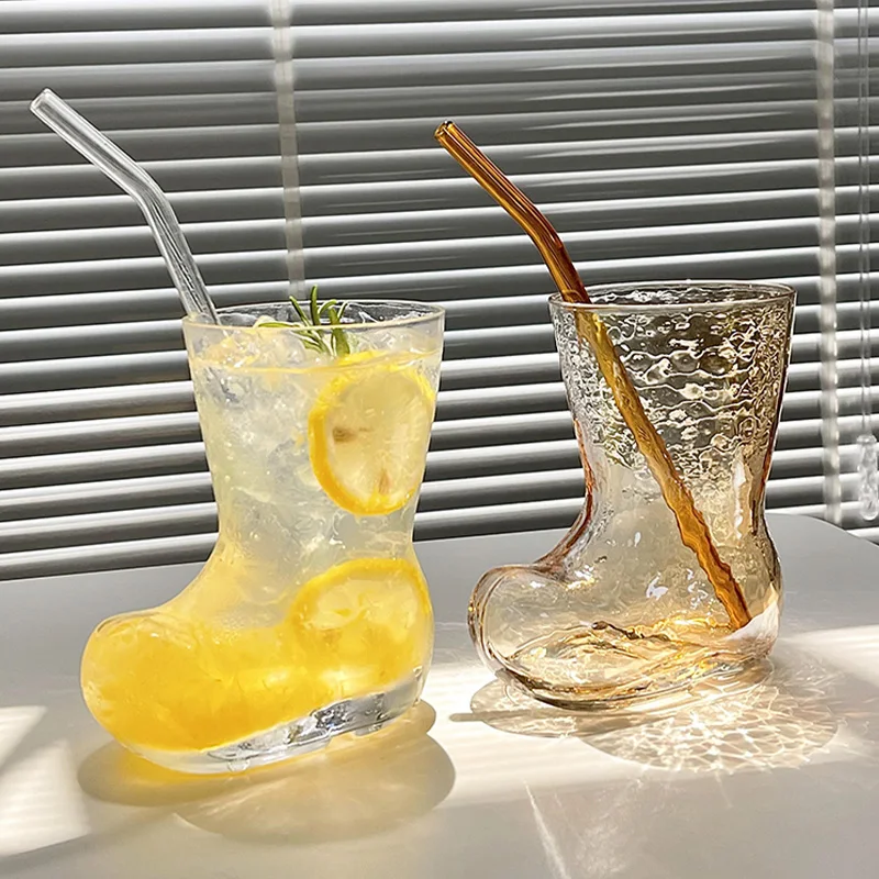 INS Style Creative Boots Glass Cup Transparent Personalized Fruit Juice Drink Beer Cup Trend Coffee Cold Drink Cup 
INS Style Creative Boots Glass Cup Transparent Personalized Fruit Juice Drink Beer Cup Trend Coffee Cold Drink Cup
