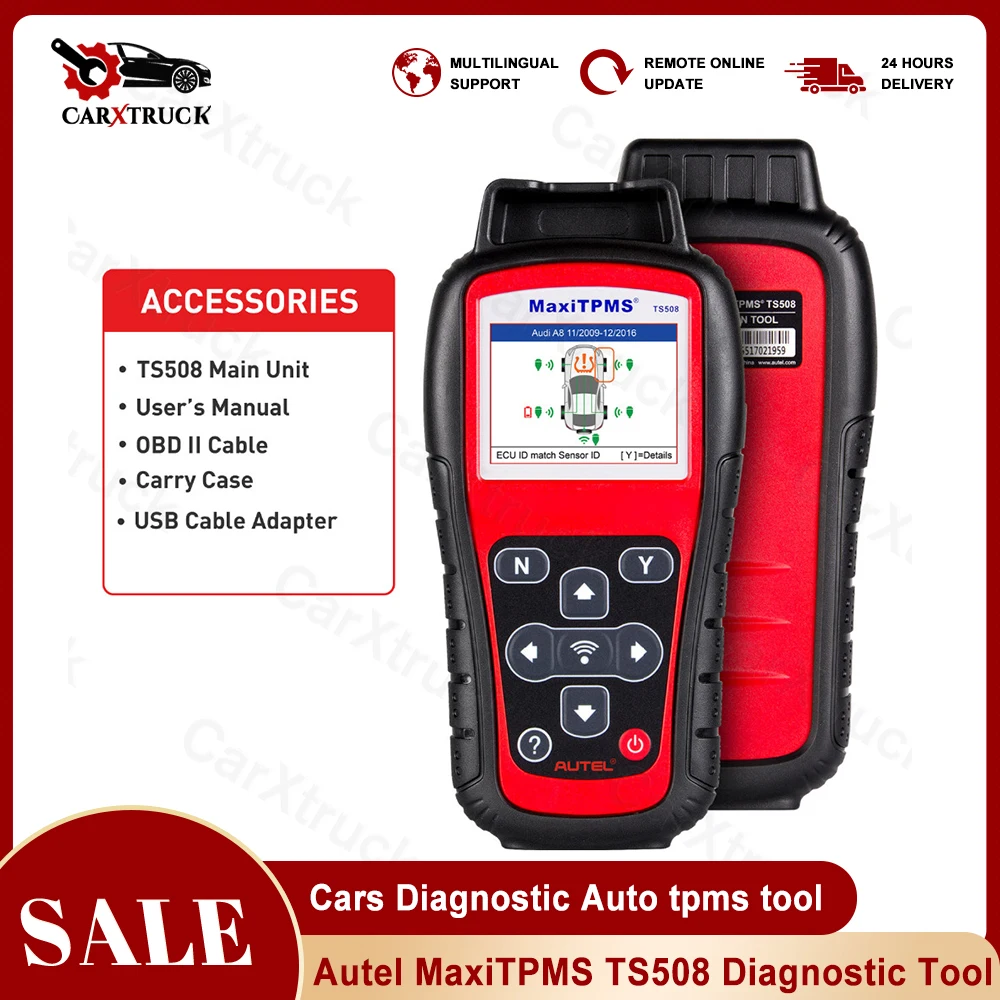 Autel TPMS Sensor MX-Sensor 2 in 1 Tire Repair Tools TPMS Sensor Support Programing With TS501 TS508 Equal 433 MHZ+315MHZ
Autel TPMS Sensor MX-Sensor 2 in 1 Tire Repair Tools TPMS Sensor Support Programing With TS501 TS508 Equal 433 MHZ+315MHZ