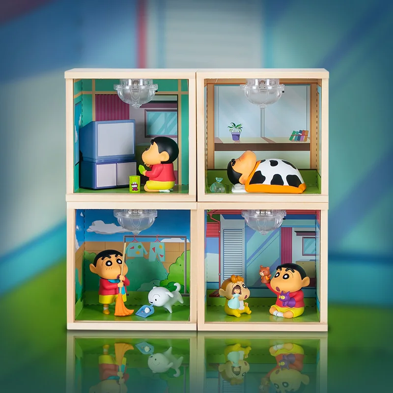 Anime Figure Crayonshinchan Mystery Box Scene Wooden Storage Box Collection Display Box Desktop Decoration Children Toys
Anime Figure Crayonshinchan Mystery Box Scene Wooden Storage Box Collection Display Box Desktop Decoration Children Toys