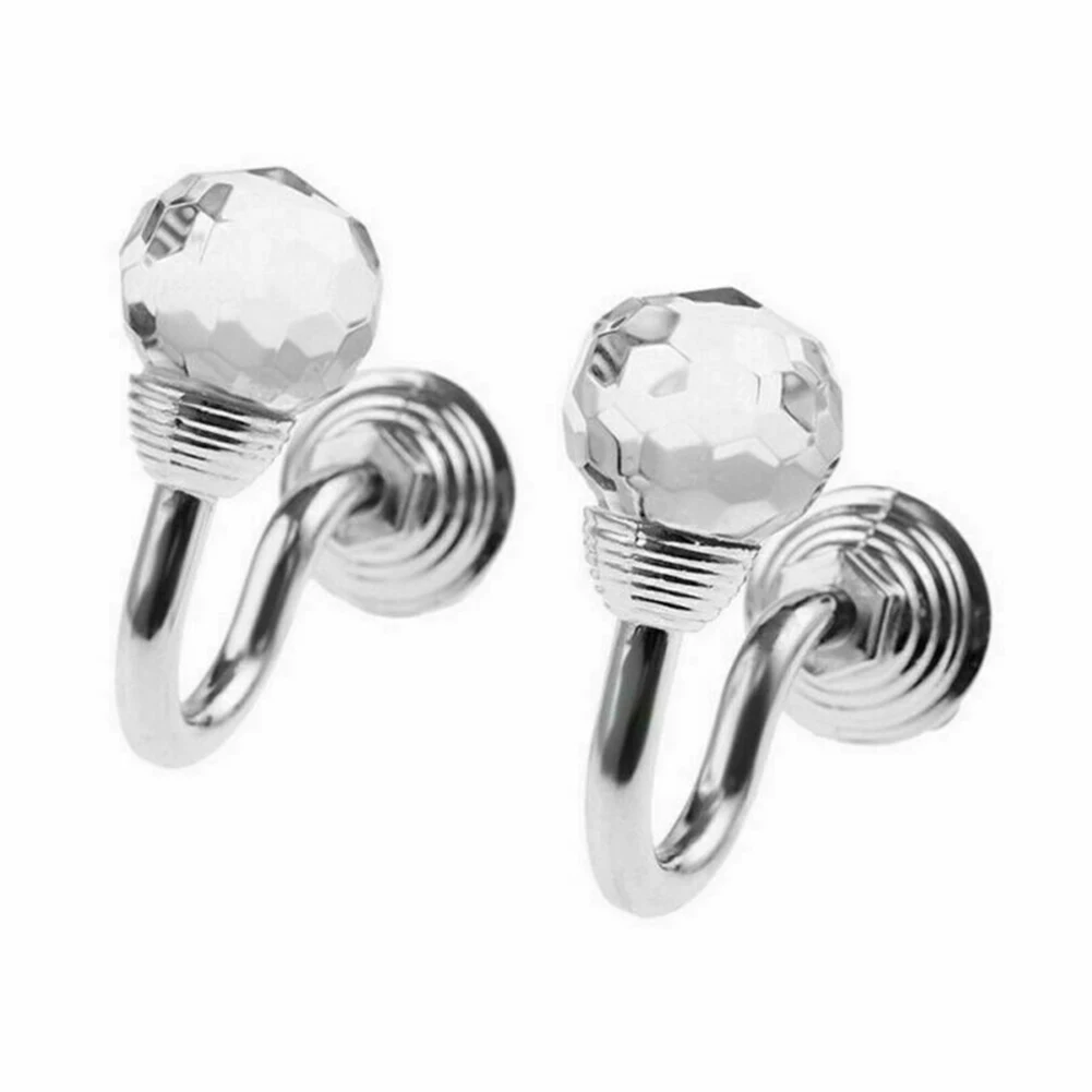 2Pcs Crystal Ball Curtain Hooks Tassel Wall Tie Back Storage Hanger Holder Cutain Accessory Hanging Holders Home Decor
2Pcs Crystal Ball Curtain Hooks Tassel Wall Tie Back Storage Hanger Holder Cutain Accessory Hanging Holders Home Decor