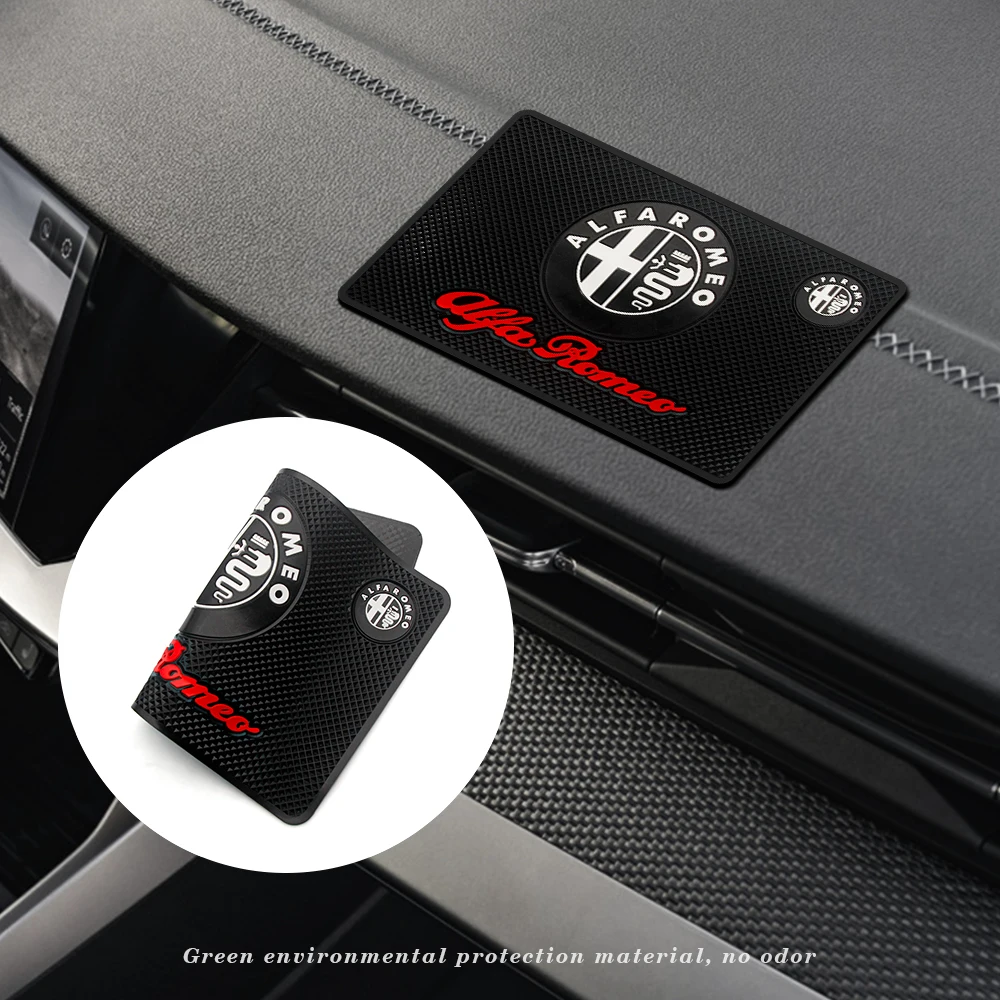Car Dashboard Sticky Anti-Slip PVC Mat Auto Non-Slip Sticky Gel Pad For Alfa Romeo Giulia Giulietta 159 MITO Stelvio Sportiva
Car Dashboard Sticky Anti-Slip PVC Mat Auto Non-Slip Sticky Gel Pad For Alfa Romeo Giulia Giulietta 159 MITO Stelvio Sportiva