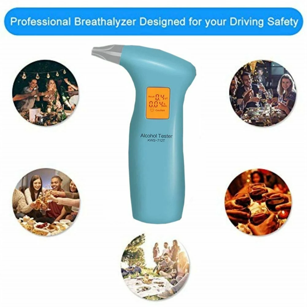 1 Set Felxible Accurent Portable LCD Driver Alcohol Tester Measuring Drunk Detector Digital Tester Plastic Black&blue Durable
1 Set Felxible Accurent Portable LCD Driver Alcohol Tester Measuring Drunk Detector Digital Tester Plastic Black&blue Durable