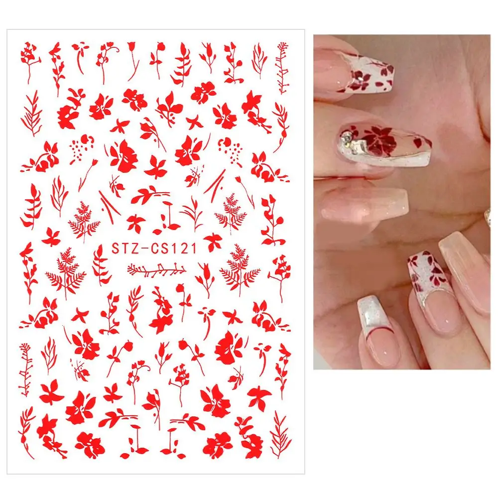 Decor Botanical Summer Simple Plant 3D Flowers Leaf Black White Nail Stickers
Decor Botanical Summer Simple Plant 3D Flowers Leaf Black White Nail Stickers
