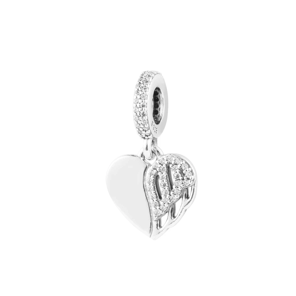 New In Heart & Angel Dangle Charm Crystal 925 Silver DIY Original Bracelets For Woman Free Shipping Beads For Jewelry Making
New In Heart & Angel Dangle Charm Crystal 925 Silver DIY Original Bracelets For Woman Free Shipping Beads For Jewelry Making