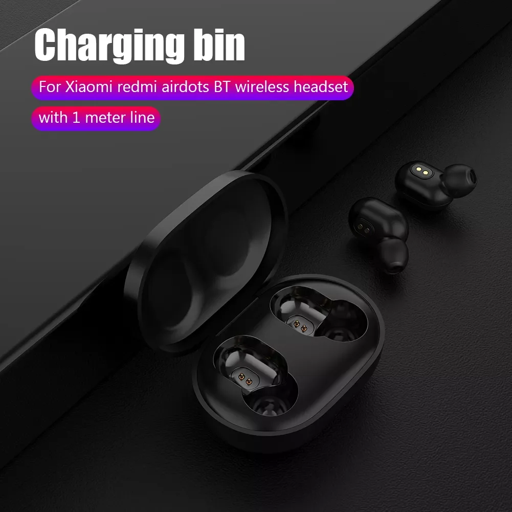 Earphones Charging Case for Xiaomi Redmi AirDots Earbuds Charger Box BT Wireless Earphones Charging Case Adapter Black
Earphones Charging Case for Xiaomi Redmi AirDots Earbuds Charger Box BT Wireless Earphones Charging Case Adapter Black