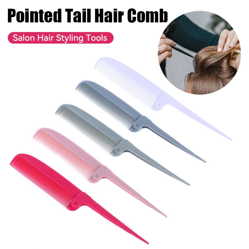 1pc Professional Pointed Tail Folding Hair Comb Anti-static Hair Dye Brush Barber Hair Comb Salon Hairdresser Hair Styling Tool
1pc Professional Pointed Tail Folding Hair Comb Anti-static Hair Dye Brush Barber Hair Comb Salon Hairdresser Hair Styling Tool