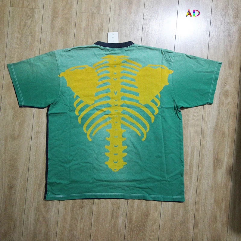 Men Women 1:1 High Quality T Shirt Vintage Double Heavy Fabric Skeleton Printing KAPITAL Tee Tops Patchwork KAPITAL T-shirt
Men Women 1:1 High Quality T Shirt Vintage Double Heavy Fabric Skeleton Printing KAPITAL Tee Tops Patchwork KAPITAL T-shirt