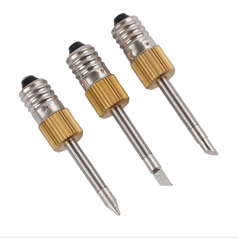 

Power Tools Soldering Iron Tips Wire Wire Tinning Drag Welding Welding Tips 50 Mm/1.97 Inches E10 Interface Brand New