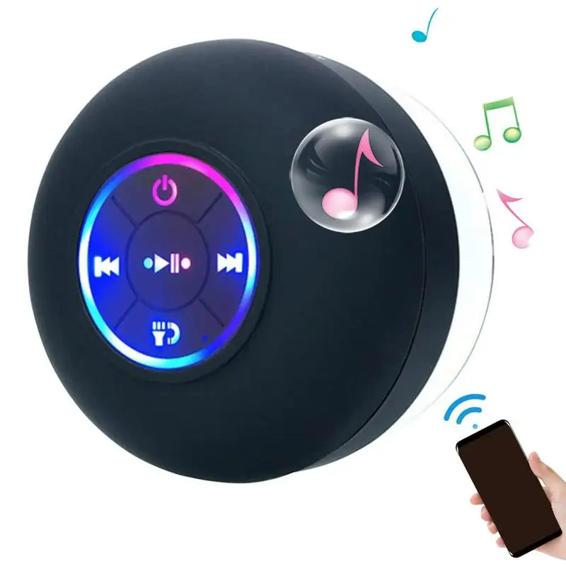 Portable Wireless Shower Speaker 5.0 Wireless Speaker With Built In Mic Clear Sound Amplifying Accessories For Parties Beach
Portable Wireless Shower Speaker 5.0 Wireless Speaker With Built In Mic Clear Sound Amplifying Accessories For Parties Beach