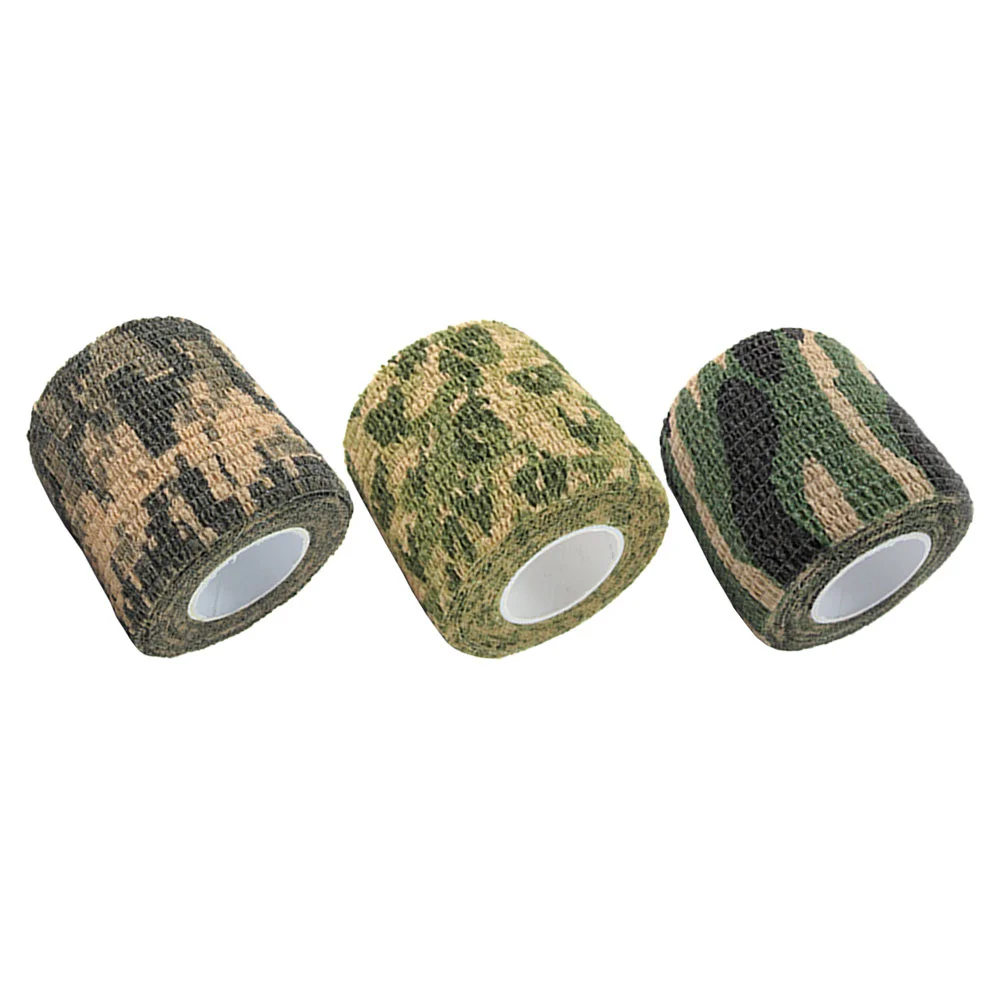Tape Tapes Camouflage Bandage Wrap Stretch Camo Cohesive Elastic Self Wraps Adhesive Grip Outdoor Bike Bandages Non Woven Fabric
Tape Tapes Camouflage Bandage Wrap Stretch Camo Cohesive Elastic Self Wraps Adhesive Grip Outdoor Bike Bandages Non Woven Fabric