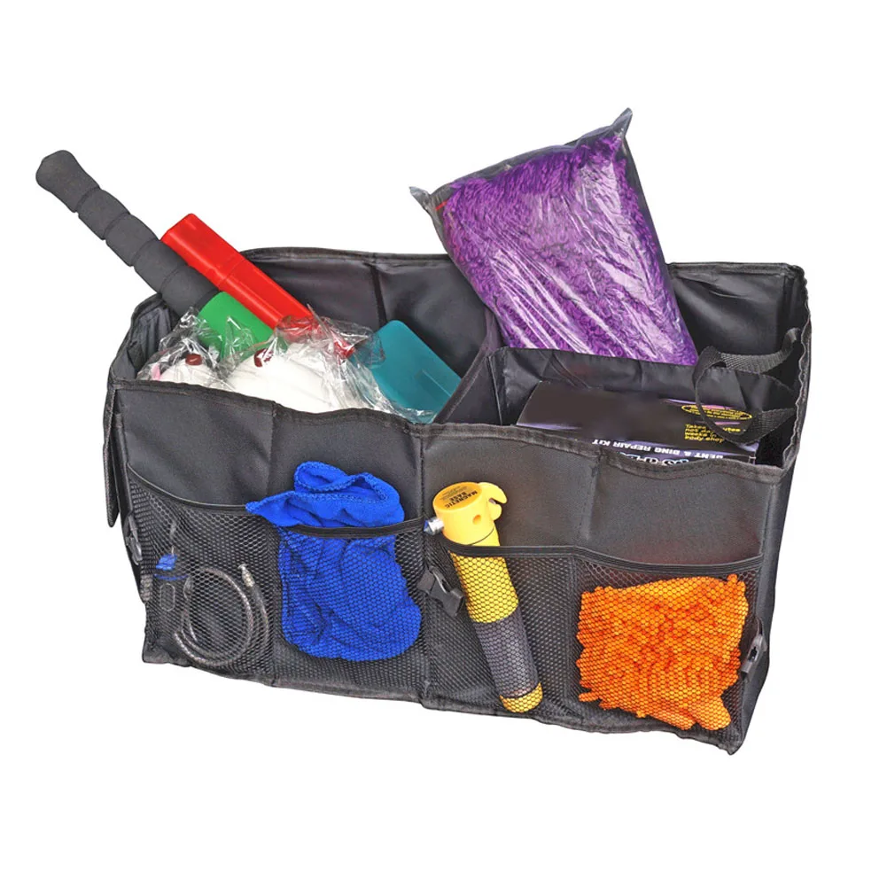 Universal Car Trunk Organizer Adjustable Backseat Storage Bag Net High Capacity Multi-use Mesh Automobile Seat Back Organizers
Universal Car Trunk Organizer Adjustable Backseat Storage Bag Net High Capacity Multi-use Mesh Automobile Seat Back Organizers