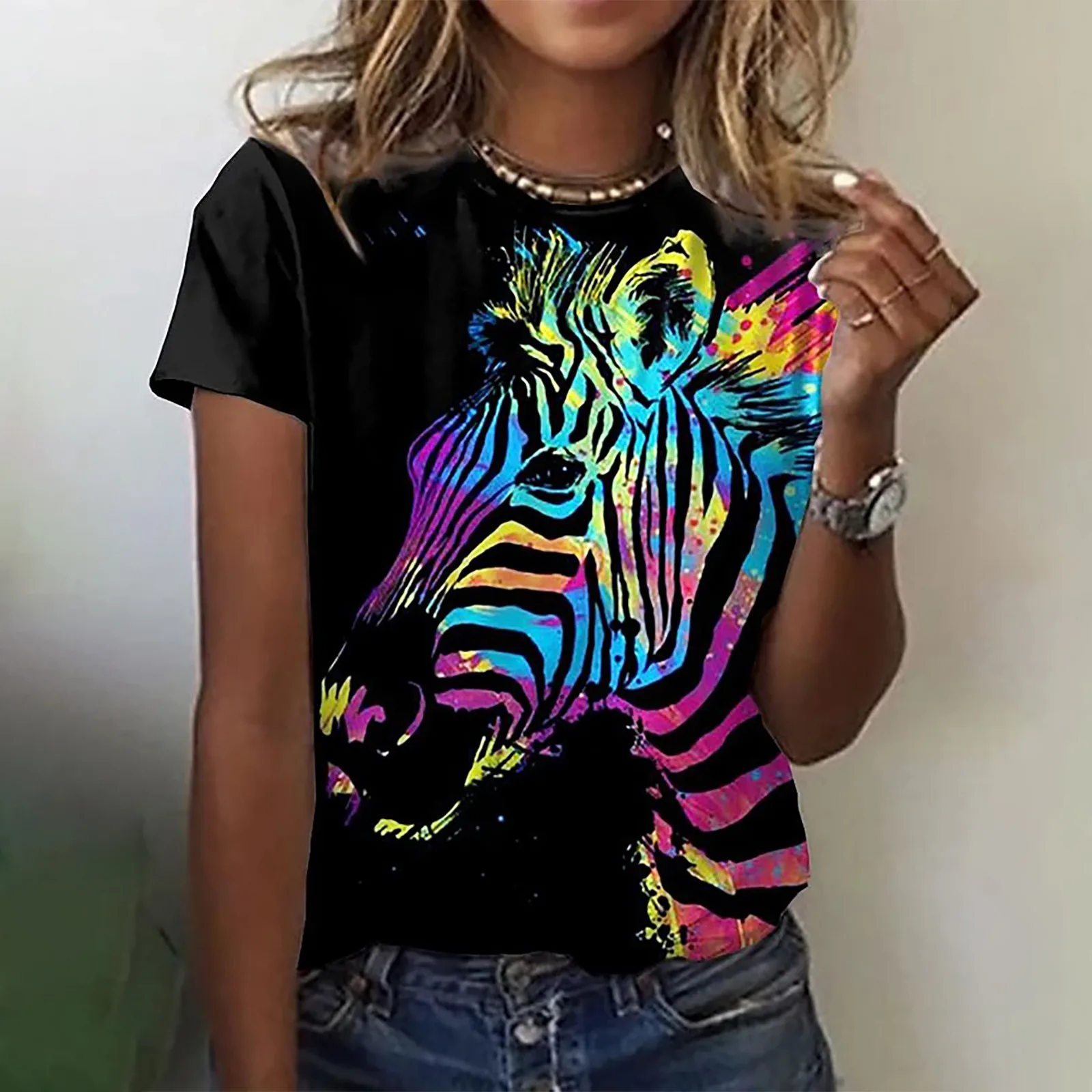 Personalized Printed Summer Blouse Women Y2K Clothes Female Daily Wear O Neck Short Sleeve T-shirts Casual Loose Tee Top T shirt
Personalized Printed Summer Blouse Women Y2K Clothes Female Daily Wear O Neck Short Sleeve T-shirts Casual Loose Tee Top T shirt