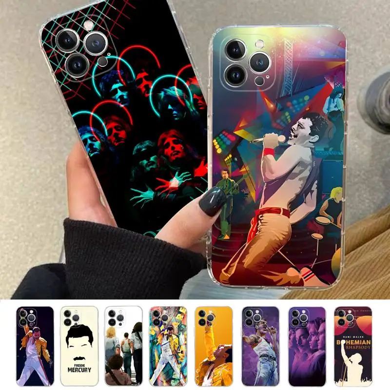 Queen Band Phone Case Silicone Soft for iphone 14 13 12 11 Pro Mini XS MAX 8 7 6 Plus X XS XR Cover
Queen Band Phone Case Silicone Soft for iphone 14 13 12 11 Pro Mini XS MAX 8 7 6 Plus X XS XR Cover