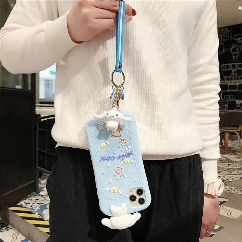 Sanrio Cinnamoroll милый мультяшный аниме брелок аксессуары для iPhone 14 13 12 11 XS MAX PRO Мягкие силиконовые чехлы для телефонов Подарки
Sanrio Cinnamoroll милый мультяшный аниме брелок аксессуары для iPhone 14 13 12 11 XS MAX PRO Мягкие силиконовые чехлы для телефонов Подарки