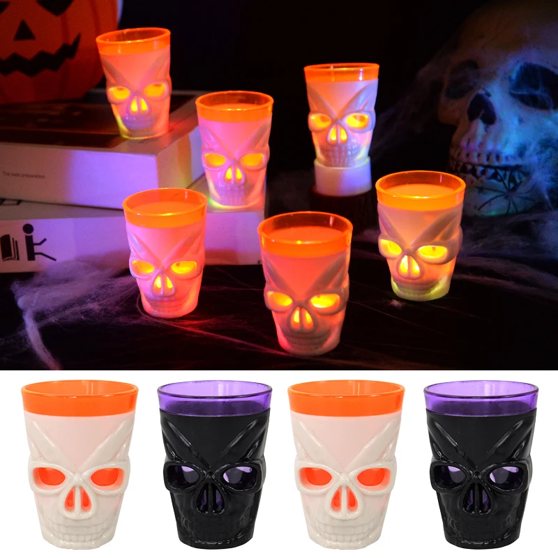 1pc LED Light Skull Cup Halloween Party Supplies Bar Home Supplies Halloween Gifts Theme Party Decora Kids Favors Drinking cup
1pc LED Light Skull Cup Halloween Party Supplies Bar Home Supplies Halloween Gifts Theme Party Decora Kids Favors Drinking cup