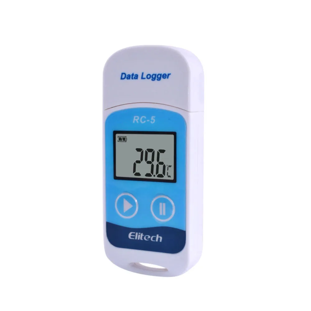 ELitech RC-5 High-Precision Digital USB Temperature Data Logger for Warehouse Storage Refrigerated Transport Laboratory
ELitech RC-5 High-Precision Digital USB Temperature Data Logger for Warehouse Storage Refrigerated Transport Laboratory