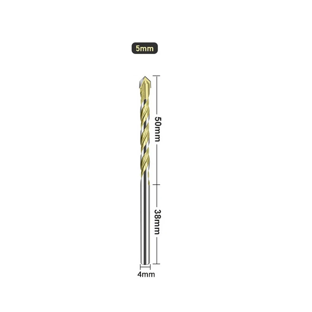 1pc Triangle Drill Bit 5/6/8/10/12mm Multifunctional Drill Bit W/ Triangle Shank For Ceramic Tile Wood Metal Concrete Drilling
1pc Triangle Drill Bit 5/6/8/10/12mm Multifunctional Drill Bit W/ Triangle Shank For Ceramic Tile Wood Metal Concrete Drilling