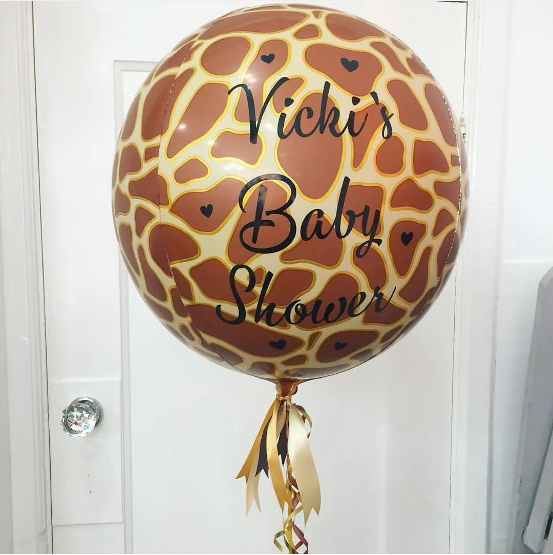1pc 22inch Giraffe Print Foil Balloon Jungle Party Foil Balloon 4D Round Giraffe Ball for Baby Shower Safari Zoo Animals Party
1pc 22inch Giraffe Print Foil Balloon Jungle Party Foil Balloon 4D Round Giraffe Ball for Baby Shower Safari Zoo Animals Party