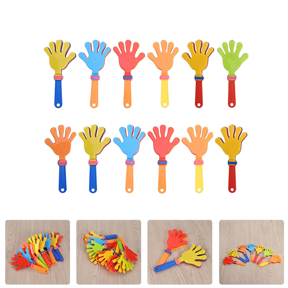 

24 Pcs Clapping Toy Party Accessories Favor Kids Toys Bulk Hand Clappers Concert Props Hands Wedding Sound Making Prototype