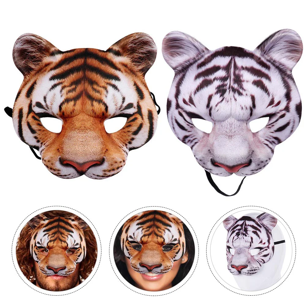 Animal Mask Halloween Tiger Cosplay Costume Makeup Plastic Unisex Face Carnival Men Women
Animal Mask Halloween Tiger Cosplay Costume Makeup Plastic Unisex Face Carnival Men Women