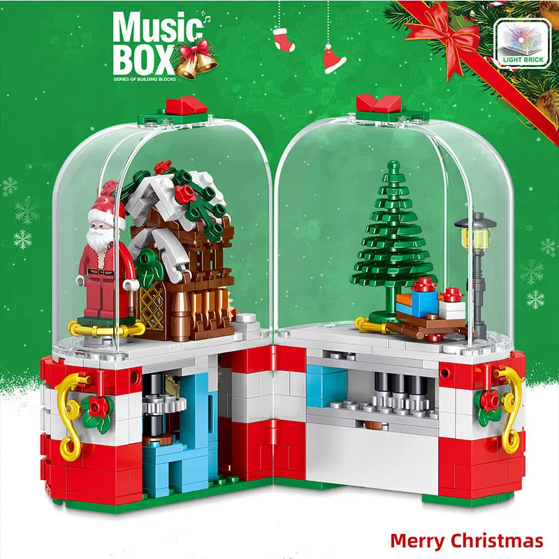 348pcs Mini Merry Christmas House QL0985 Building Blocks City Santa Claus Snowman Tree Deer Architecture Bricks Toy Boys Kids G
348pcs Mini Merry Christmas House QL0985 Building Blocks City Santa Claus Snowman Tree Deer Architecture Bricks Toy Boys Kids G
