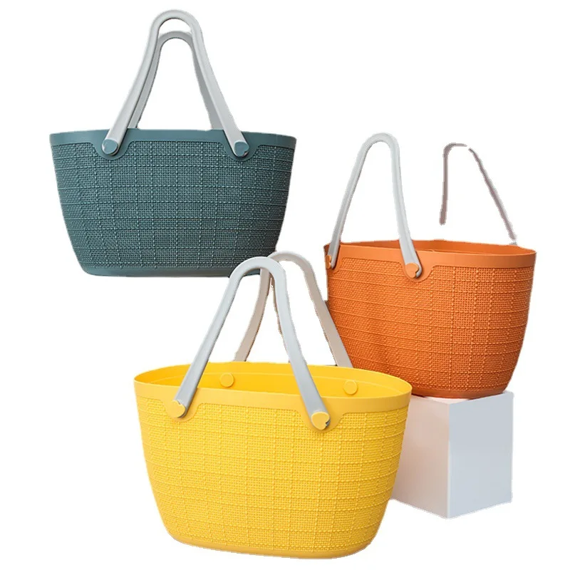 Nordic Portable Grocery Shopping Basket Convenient Large-capacity Storage Basket Fruit Basket Multi-functional Storage Basket
Nordic Portable Grocery Shopping Basket Convenient Large-capacity Storage Basket Fruit Basket Multi-functional Storage Basket