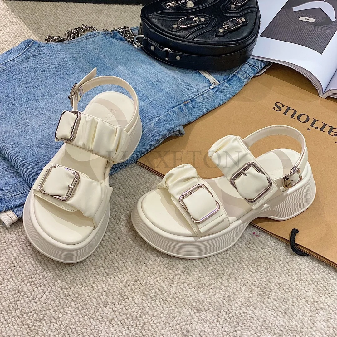 Pearl Sandals Low-Heeled Shoes With Strap Low-heeled Fabric Rubber Slides String Bead Hoof Low Sandals Woman Microfiber Low-heel
Pearl Sandals Low-Heeled Shoes With Strap Low-heeled Fabric Rubber Slides String Bead Hoof Low Sandals Woman Microfiber Low-heel