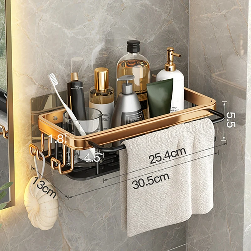 Punch Free Bathroom Shelf Shelves Shampoo Shower Storage Rack Kitchen Holder Towel Shelf Bathroom Accessories
Punch Free Bathroom Shelf Shelves Shampoo Shower Storage Rack Kitchen Holder Towel Shelf Bathroom Accessories