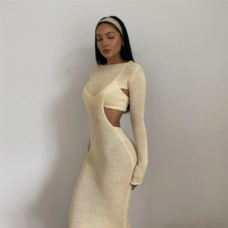 2023 New Autumn Winter Solid Mohair Knit Sweater Dresses Women Sexy Long Sleeve Bodycon Vintage Dress Ladies Loungewear Outfits
2023 New Autumn Winter Solid Mohair Knit Sweater Dresses Women Sexy Long Sleeve Bodycon Vintage Dress Ladies Loungewear Outfits
