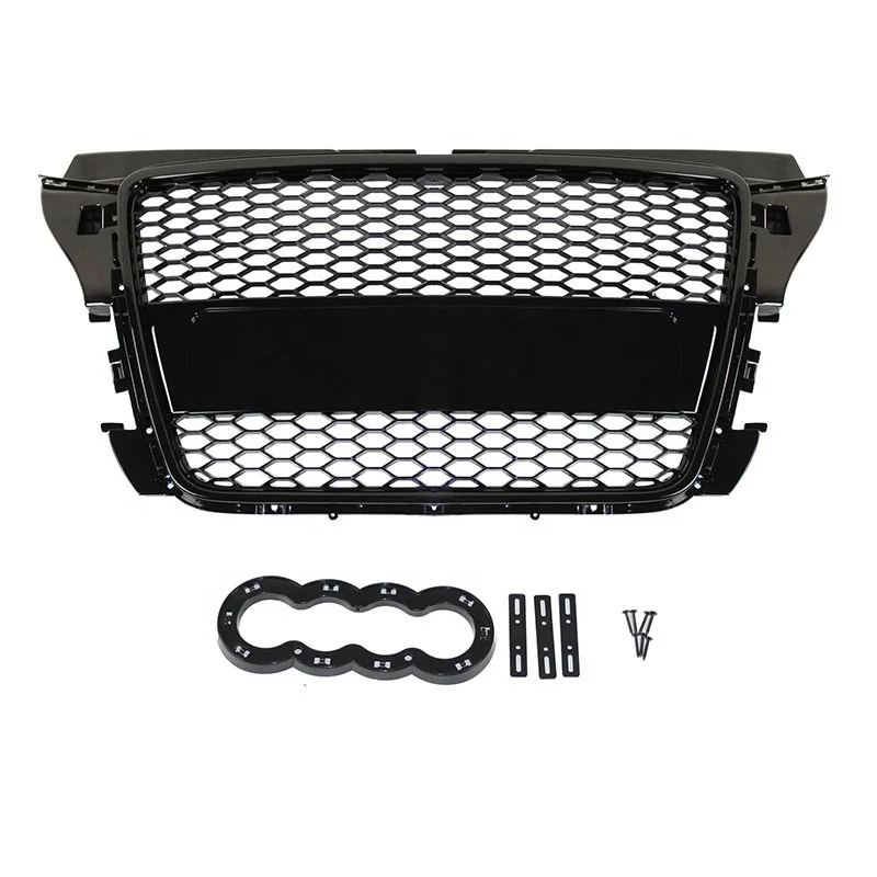 Черный передний бампер для решетки радиатора Audi A3
Черный передний бампер для решетки радиатора Audi A3