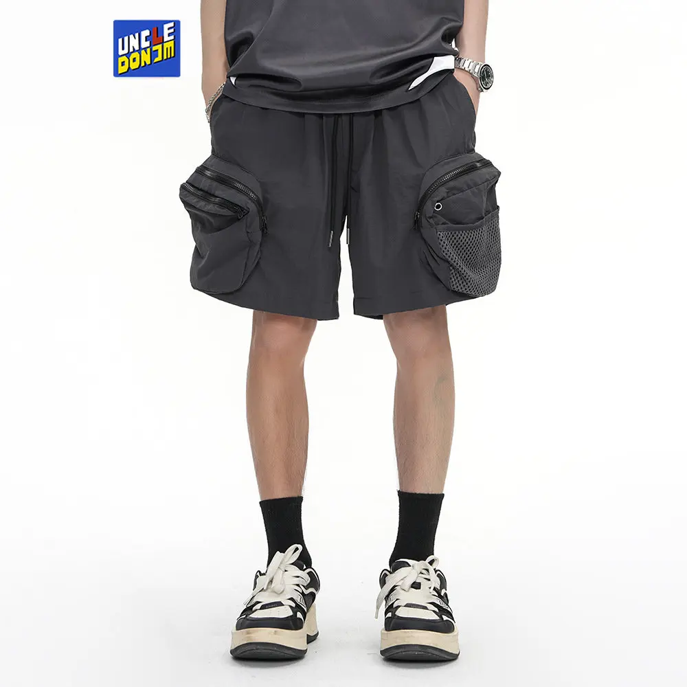 Three-dimensional Zipper Big Pocket Overalls Shorts Mens Summer Outdoor Mountain Functional Japanese Loose Pants Baggy Shorts
Three-dimensional Zipper Big Pocket Overalls Shorts Mens Summer Outdoor Mountain Functional Japanese Loose Pants Baggy Shorts