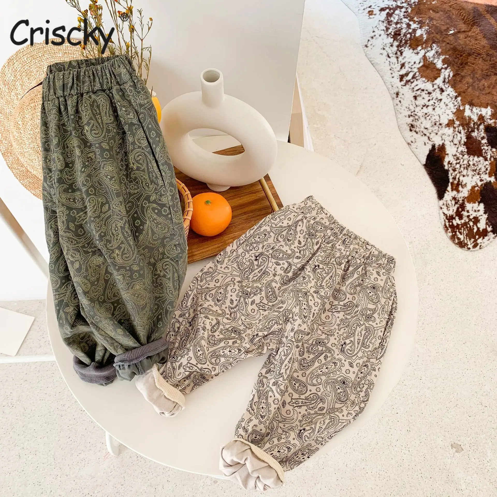 Criscky New Kids Pants Boy Spring Autumn Print Casual Loose Harem Pants Children Ankle-length Pants for Baby Boys Pants
Criscky New Kids Pants Boy Spring Autumn Print Casual Loose Harem Pants Children Ankle-length Pants for Baby Boys Pants