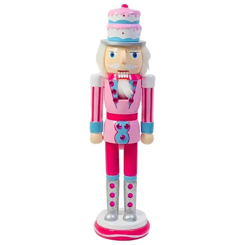 Holiday Christmas Nutcracker Decor Pink Wooden Puppet Toy Ornament With Cartoon Hat Festival Collectible Nutcracker Figurine For
Holiday Christmas Nutcracker Decor Pink Wooden Puppet Toy Ornament With Cartoon Hat Festival Collectible Nutcracker Figurine For