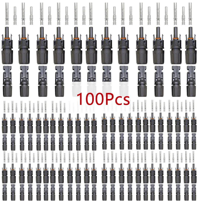 10/20/50 Pair/Lot Male Female PV DC Connectors Solar Connector TUV 30A 1000Vdc IP68 Aor Solar Cable 2.5mm2 4mm2 6mm2 Connect
10/20/50 Pair/Lot Male Female PV DC Connectors Solar Connector TUV 30A 1000Vdc IP68 Aor Solar Cable 2.5mm2 4mm2 6mm2 Connect