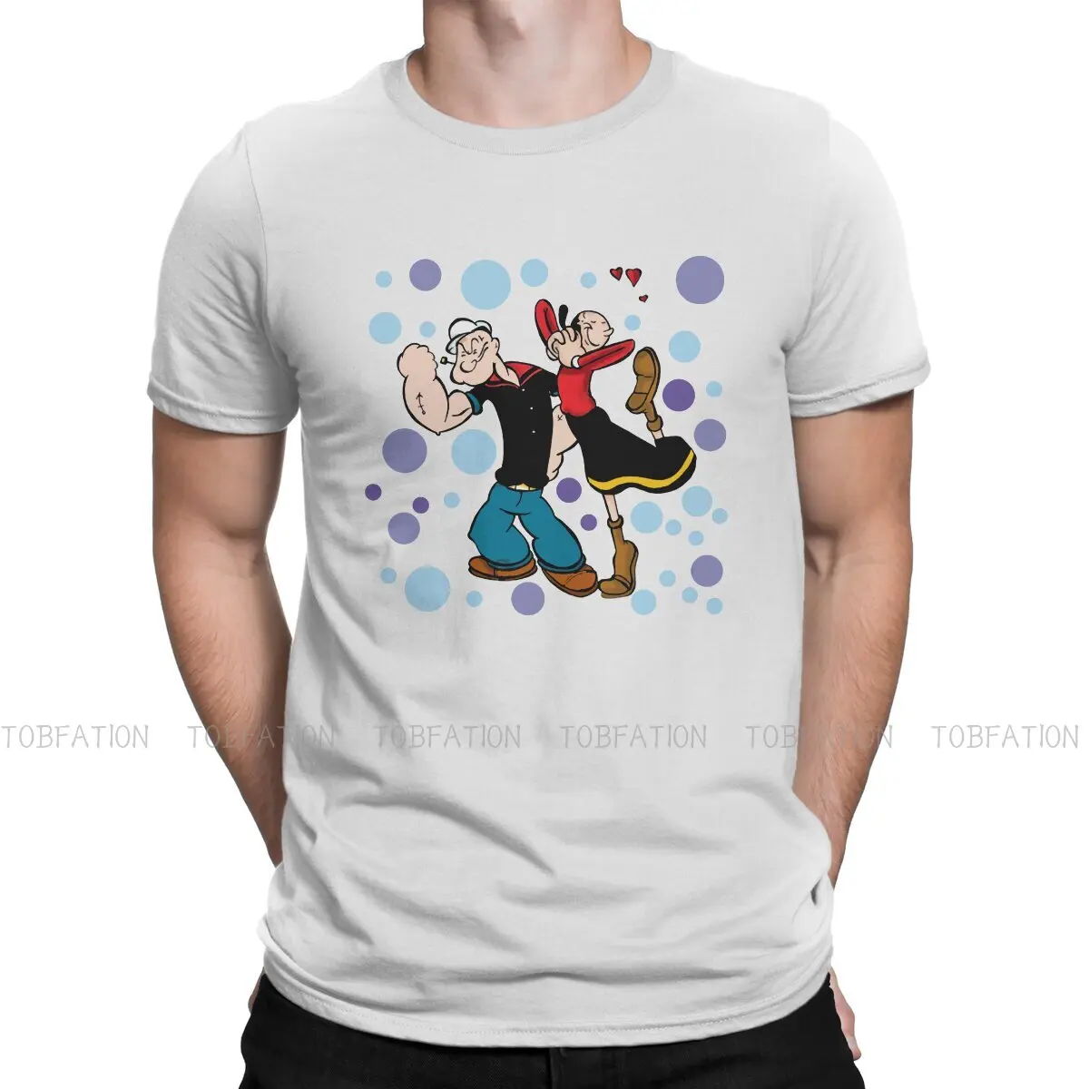 Новейшая мультяшная футболка Popeye с изображением моряка для мужчин, базовая футболка с круглым вырезом и круглым вырезом в виде оливкового о...
Новейшая мультяшная футболка Popeye с изображением моряка для мужчин, базовая футболка с круглым вырезом и круглым вырезом в виде оливкового о...