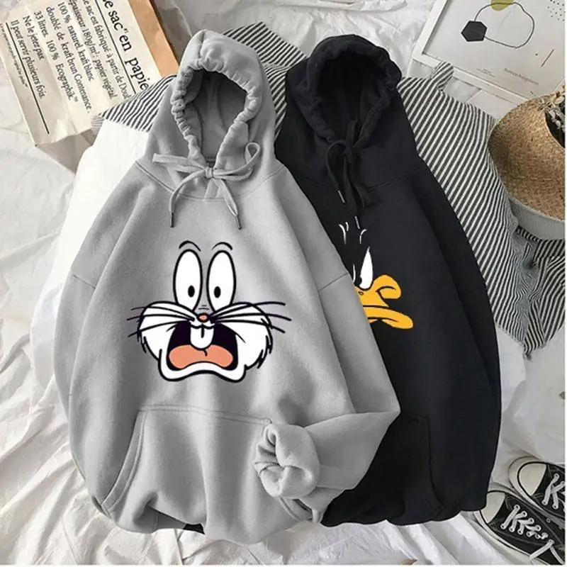 SUNOWE Winter 2021 Harajuku Couple Sweatshirt Cute Cartoon Print Ladies Hoodie Korean Women's Fashion Street Pullover Hoodie
SUNOWE Winter 2021 Harajuku Couple Sweatshirt Cute Cartoon Print Ladies Hoodie Korean Women's Fashion Street Pullover Hoodie