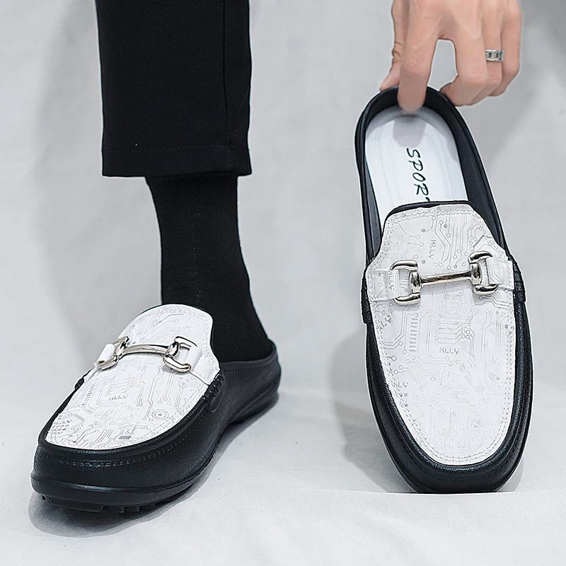 2023 Hot Sale Half slippers for Men Summer Flats Shoes Mens Slip On Casual Shoes Adult Half Drag Walking Shoes Man Size 39-44
2023 Hot Sale Half slippers for Men Summer Flats Shoes Mens Slip On Casual Shoes Adult Half Drag Walking Shoes Man Size 39-44