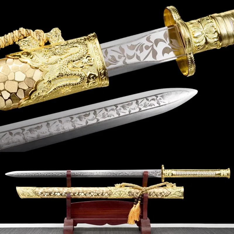Chinese Sword Real High Manganese Steel Battle Ready Sword Sharp Metal Sword Chinese Straight Sword Espada
Chinese Sword Real High Manganese Steel Battle Ready Sword Sharp Metal Sword Chinese Straight Sword Espada