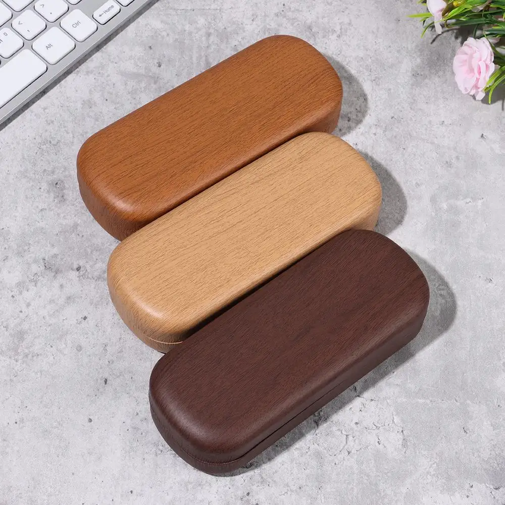 Модная Водонепроницаемая коробка для очков с текстурой древесины для женщин и мужчин, портативные очки для чтения, солнцезащитные очки, чех... 
Модная Водонепроницаемая коробка для очков с текстурой древесины для женщин и мужчин, портативные очки для чтения, солнцезащитные очки, чех...